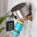 Wall Mounted Faucet Cover Outdoor Faucet Lock System -Gate Valve LockoutDevice -Prevent Water Theft By Cover And Code Lock, Stop Unauthorized. 