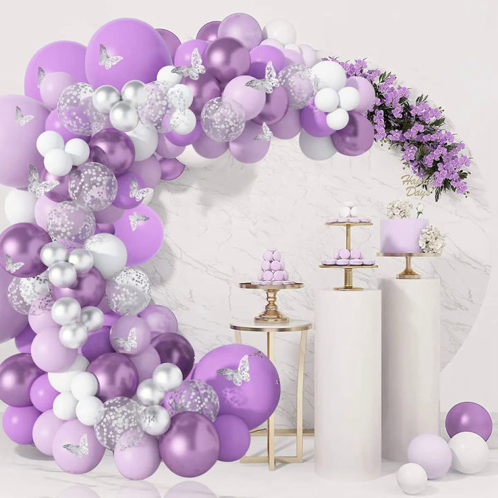 %E3%80%90Buried%20Buzie%E3%80%91Butterfly%20Purple%20Pink%20Balloon%20Garland%20Arch%20Kit%20Happy%20Birthday%20Party%20Decor%20Kids%20Baby%20Shower%20Latex%20Ballon%20Wedding%20Party%20Supplies%20-%20Image%204
