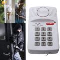Loud Wireless Door Alarm Security Pin Panic Keypad for Home Office Garage Shed. 