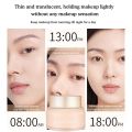 30g Soft Light Foundation Cream Waterproof and Sweat-proof Concealer Oil Control Moisturizing Beginners Face Makeup. 