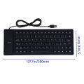 Group Vertical Portable Silent Foldable Silicone Keyboard Usb Flexible Soft Waterproof Roll Up Keyboard. 