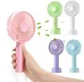 Handheld Fan, Mieuxbuck Personal Fan Mini, Hands Free Fan Rechargeable Can Used As Usb Desk Fan With Stand Base For Outdoor Walking - Charger Fan.