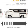 1:32 Toyota Hiace Van Diecasts Alloy Car Luxurious Simulation Toy Vehicles Metal Car 6 Doors Open Model Car Sound Light Toys For Gift.