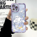 Case for iPhone 7 8 SE 11 Pro 13 Mini 15 Pro 14 Pro Max 12 XS Max XR Cute Kuromi Cinnamoroll Transparent Soft Cover Coque TPU. 