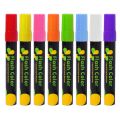 Reusable Stationery Supplies Writing Smooth Liquid Ink Glowing Pen Multicolor Drawing Highlighter Erasable Advertising Graffiti Pen LED Board Fluorescent Pens.