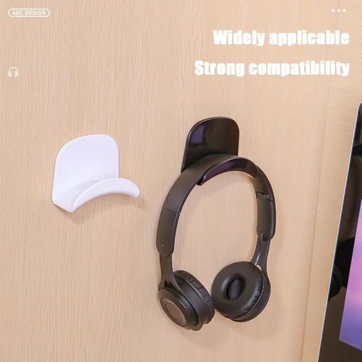 Universal%20Headphone%20Stand%20Punch-free%20Plastic%20Wall%20Mount%20Hanger%20Under%20Desk%20Headset%20Rack%20Holder%20Support%20For%20Gaming%20Earphone%20L6h9%20-%20Image%205