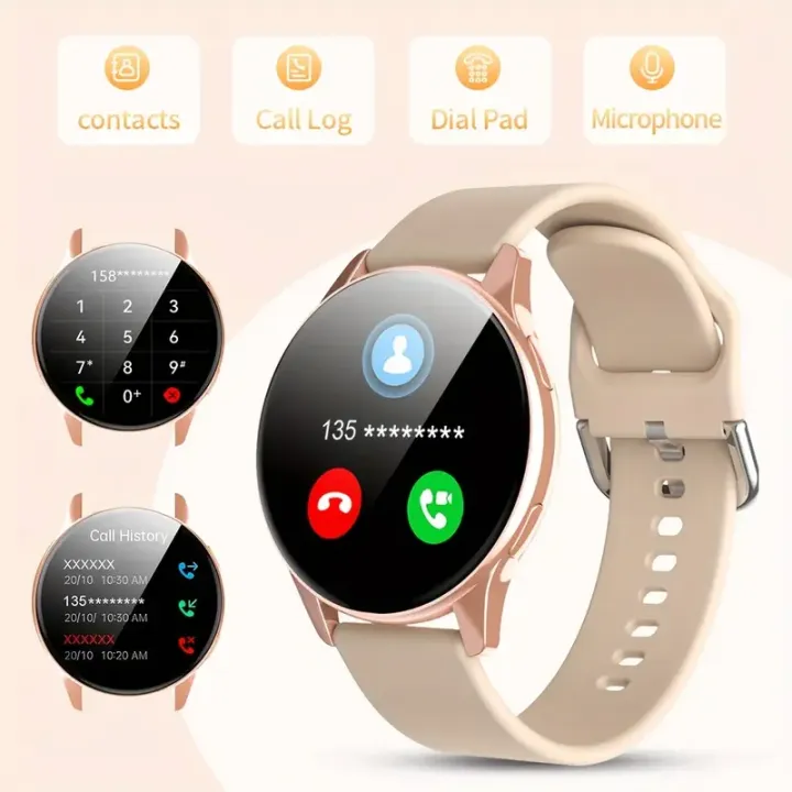 TIMACK%C2%AE%20New%20T2%20Pro%20Women%20Bluetooth%20Call%20Smart%20Watch%20HeartRate%20Blood%20Pressure%20Monitoring%20Smartwatches%20Waterproof%20Men%20Smartwatch%20For%20Samsung%20IOS%20-%20Image%203