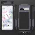 Anti-fall 2 in 1 Heavy Duty Armor Case For Google Pixel 7 Phone Case Shockproof Soft Casing Hard Back Cover.
