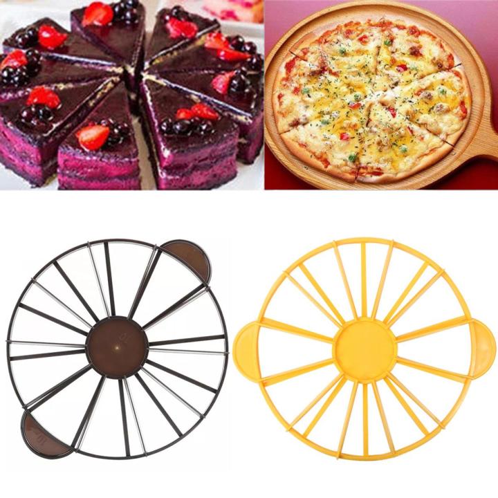 Cake Divider Plastic Double-sided Round Cake Setter With 2 Handles Kitchen Gadgets For Cutting 1012