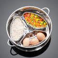 1/3Pcs Fan-shaped Steaming Box 304 Stainless Steel Kitchenware Thickened Steaming And Stewing-Cola Kids.