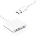 DSLR camera high speed CF card reader TF memory card microSD multi-function 3-in-1 mobile phone adapter. 