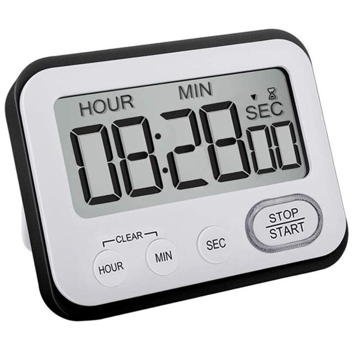 Digital Kitchen Countdown Timer  Teachers Cl room Counter Large L  Loud Magnetic Clip Kids ple Clock Mini Small Stopwatch Big Beeper Minute Hour Seconds Cooking Giant