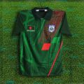 B-d Short Sleeve Collar Football Jersey for Man - Half Sleeve Polo - Bangladesh Fan Jersey 2026/27.