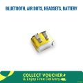 3.7V 50mAh Mini Bluetooth Headset Battery or Bluetooth Circuit Battery & Wireless Air Dots Battery - 6 volt battery. 