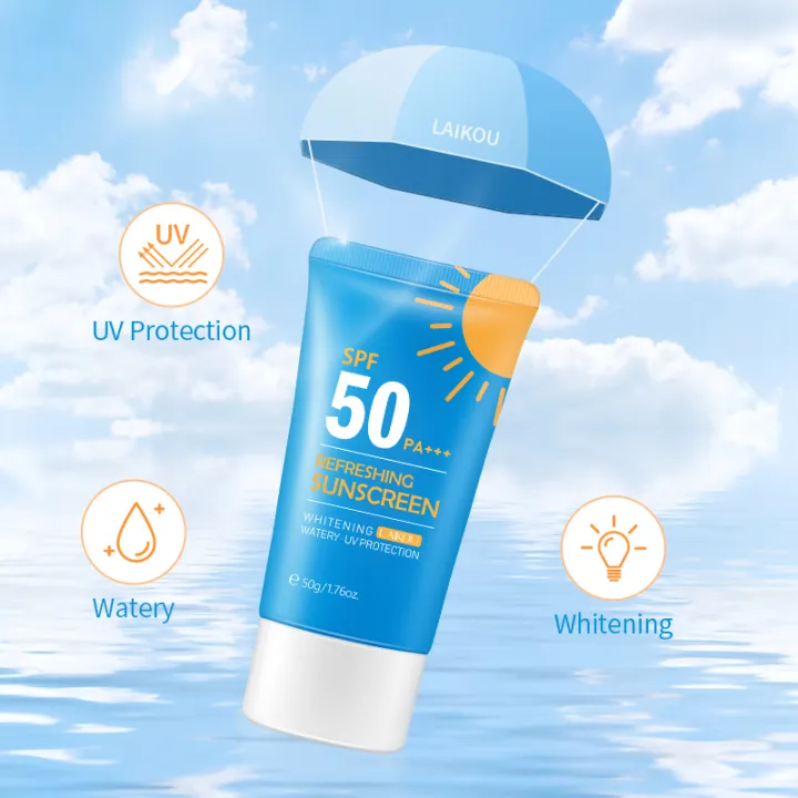 LAIKOU%20Refreshing%20Sunscreen%20Moisturizing%20Long%20Lasting%20Sun%20Protection%20Sunblock%2050g%20SPF%2050+%20-%20Image%205