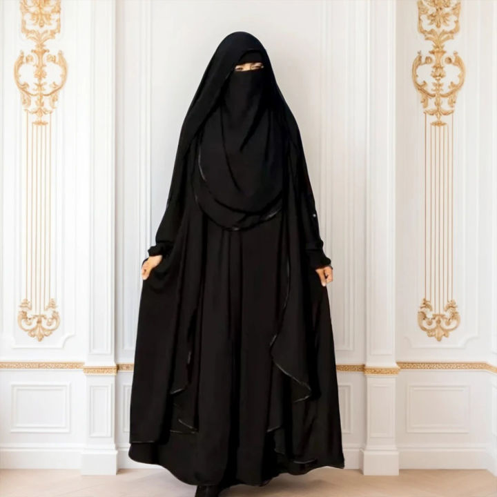 Arabian Mohua Burkha Georgette Borka for Stylish Women – Dubai Cherry