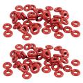100 Pcs Silicone O Ring Seal Sealing Gasket 3mm x 8mm x 2.5mm. 