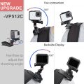 Vamson for Go Pro 10 9 8 Accessories 360-Degree Rotation Clip For GoPro Hero 9 8 7 6 5 4 3+ for yi 4K for SJCAM for SJ4000 VP512. 