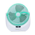 JY SUPER Portable Led Light With Mini Fan Charging Protection Strong Wind Fan With USB Port - Rechargeable Mini Fan. 