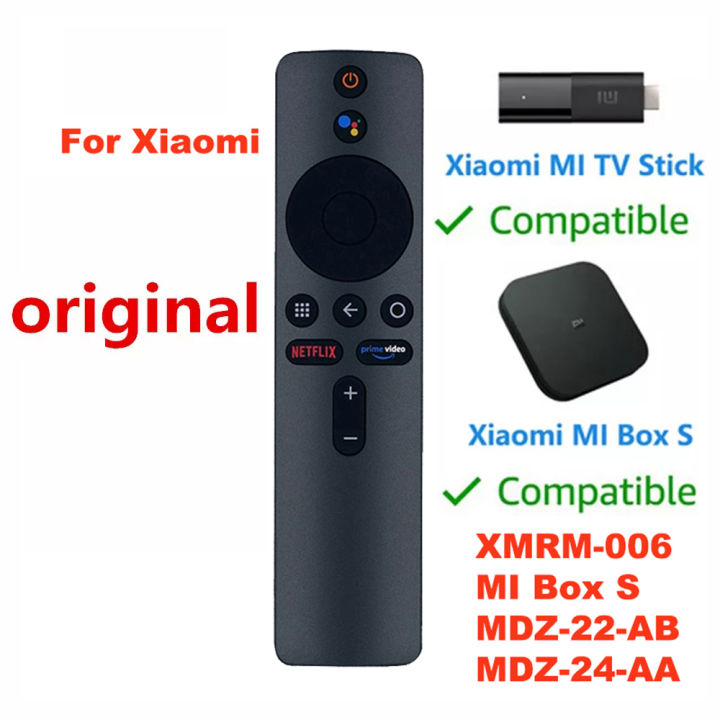 XMRM-006 Bluetooth Voice Remote For Xiaomi Mi Box S 4K MDZ-22-AB & Mi TV Stick