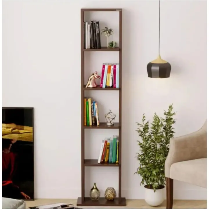 Shoepiece Rack MDF Laminated Showpiece rack,Bookshelf,Bookcase (48x12x8) Display Rack ...