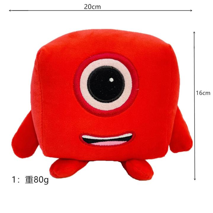 Cartoon Numberblocks Plush Doll Toy Stuffed ldren Educational Number Blocks Toys For Kids
