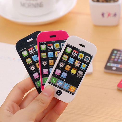 Creative%20Mobile%20Phone%20Pencil%20Eraser%20%20Kids%20Stationery%20Toys%202%20Pcs%20-%20Image%202