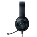 Razer Kraken V3 X Wired Gaming Headset 7.1 Surround Sound Headset with TRIFORCE 40mm Driver Unit HYPERCLEAR Cardioid Microphone.
