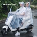 Transparent Bicycle Motorcycle Raincoat Windproof Chubasquero Moto Rain Poncho Impermeable Clear Raincoat Single Double Raingear.