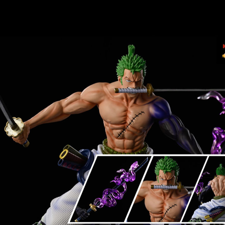 New%2020cm%20One%20Piece%20Anime%20Figure%20GK%20Roronoa%20Zoro%20Action%20Figure%20PVC%20Collection%20Cartoon%20Model%20Doll%20Gift%20Toys%20Decoration%20-%20Image%202