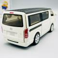 1:32 Toyota Hiace Van Diecasts Alloy Car Luxurious Simulation Toy Vehicles Metal Car 6 Doors Open Model Car Sound Light Toys. 