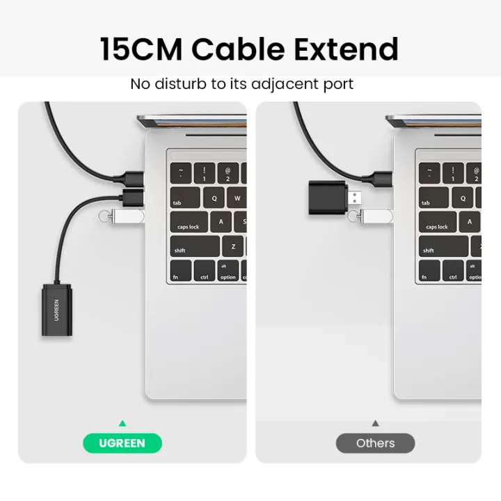 UGREEN%20Sound%20Card%20USB%20Audio%20Interface%203.5mm%20Microphone%20Audio%20Adapter%20USB%20Sound%20Card%20for%20PC%20PS4%205%20Headset%20External%20Sound%20Adapter%20-%20Image%204