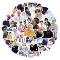 10/50Pcs Kpop Korean Team Stray Kids Stickers Luggage Laptop Fridge Bike Car Idol Decals Sticker Fans Toys for Phone Case.