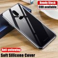 lthmy for OnePlus 6 A6000 A6003 Flexible Soft Matte Black Crystal Clear Phone Case Silicone Protective Back Cover. 