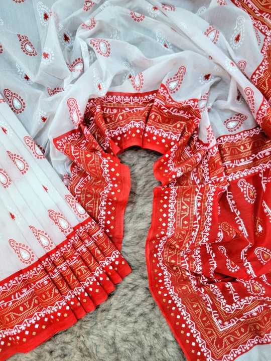 Indispensable%20-Quality%20And%20Durablity%20-Half%20silk%20afsan%20print%20saree%20for%20women%20Tangail%20Saree-%20Innovative%20Preferble%20-%20Low%20Hassle%20and%20Maintanance%20-%20Image%205