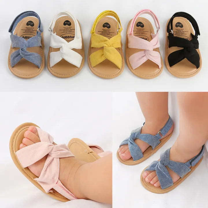 Cute%20Summer%20Baby%20Girls%20Sandals%20Non%20Slip%20Cross%20Knot%20Infant%20Baby%20Shoes%20Toddler%20Kids%20Shoes%20First%20Walkers%203-18Months%20-%20Image%202