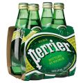Perrier_Sparkling Natural Mineral Water Glass Bottle 330ml (Pack of 24). 