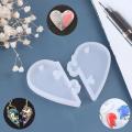 Graceful Silicone Mold Love Lock for Lovers Pendant DIY Epoxy Resin Mould Necklace.
