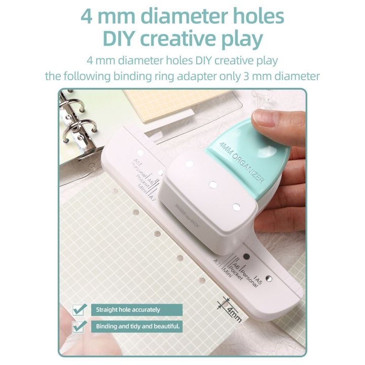 KWtrio%209027%20Loose%20Leaf%20Hole%20Punch%20Daily%20Planner%20Adjustable%203%20Hole%20Paper%20Puncher%20-%20Image%202