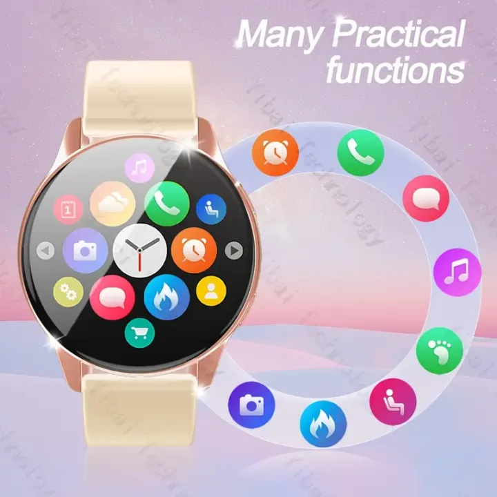 TIMACK%C2%AE%20New%20T2%20Pro%20Women%20Bluetooth%20Call%20Smart%20Watch%20HeartRate%20Blood%20Pressure%20Monitoring%20Smartwatches%20Waterproof%20Men%20Smartwatch%20For%20Samsung%20IOS%20-%20Image%204