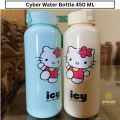 Cute Kitty Water Bottle, Cyber Water Bottle 450ml. 