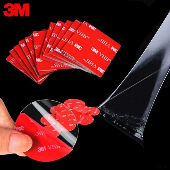 3M%20Transparent%20Double%20Sided%20VHB%20Tape%20Pad%20Foam%20Transpare%20Adhese%20Tape%20No%20Trace%20Super%20Sticky%20Car%20Home%20Office%20Grey%20Round%20Square%20-%20Image%203