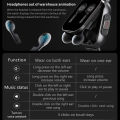 D8 Multifunctional Smart Watch Men Women 2.01inch NFC 2-in-1 Wireless Bluetooth Headphone Fitness Sports Waterproof Smartwatch.