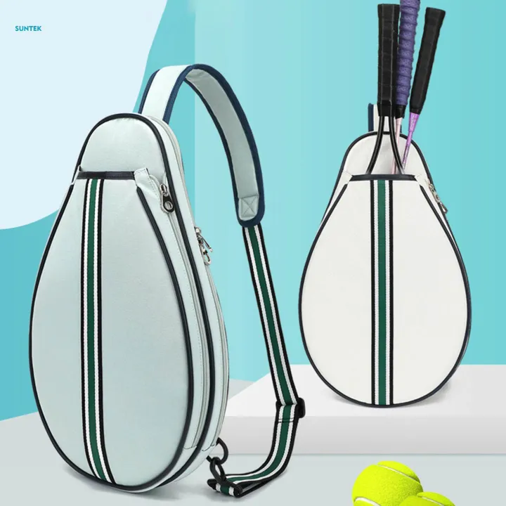 Tennis%20Bag%20Carry%20Bag%20Travel%20Pouch%20Racket%20Cover%20Beginners%20Badminton%20Bag%20Light%20Blue%20-%20Image%206
