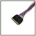 LVDS Cable 2ch 6bit I-PEX 20455-040E 40 Pins Pitch 0.5mm for 1280x800 1440x900 1920x1080 Resolutions LED Backlight Panel 3.3V Only Support 40 pin Laptop Display.