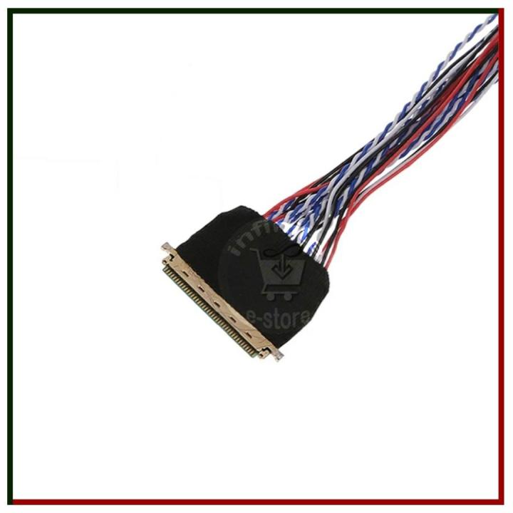 LVDS%20Cable%202ch%206bit%20I-PEX%2020455-040E%2040%20Pins%20Pitch%200.5mm%20for%201280x800%201440x900%201920x1080%20Resolutions%20LED%20Backlight%20Panel%203.3V%20Only%20Support%2040%20pin%20Laptop%20Display%20-%20Image%205