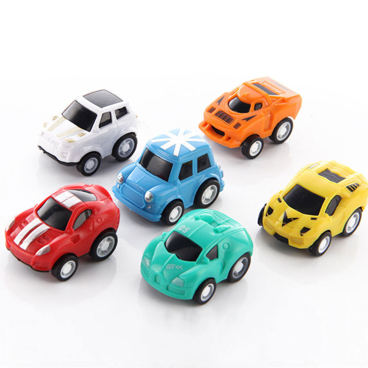 6pcs Mini Pullback Car Toy Set for Kids