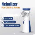 Handheld Portable Mesh Nebulizer JSL-W302 Mini Medical Nebulizer Handheld Nebulizers Ultrasonic Atomizers Portable Mute Asthma Inhaler for Adults Children with USB. 