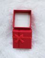 New Elegant Round Earring Box Rings Box Bowknot Jewelry Organizer Holder Gift packaging For Her 1 pieces. 