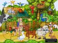 24 Pcs Jigsaw Puzzle Animal Set 8x10.8 inch - Amazing Educational STEM Toy Gift for Kids - Dinosaur Farm Wild Zoo Animals Amazing Design.